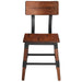 Rustic Style Dining Chair Antique Walnut |  GSW0236 Makfry