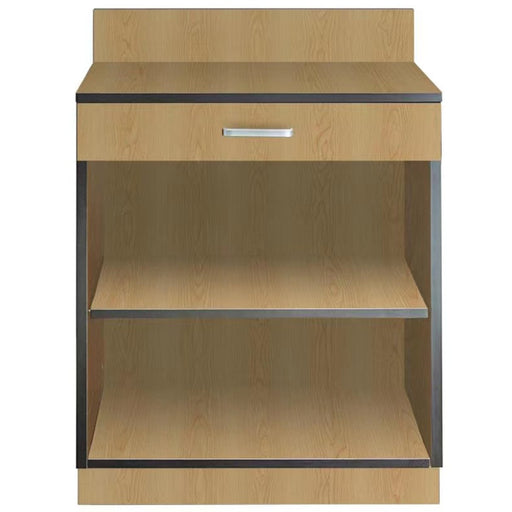 Natural Color Waitress Station With Drawer And Adjustable Shelf 915x610x915mm | Gsws003 N Makfry