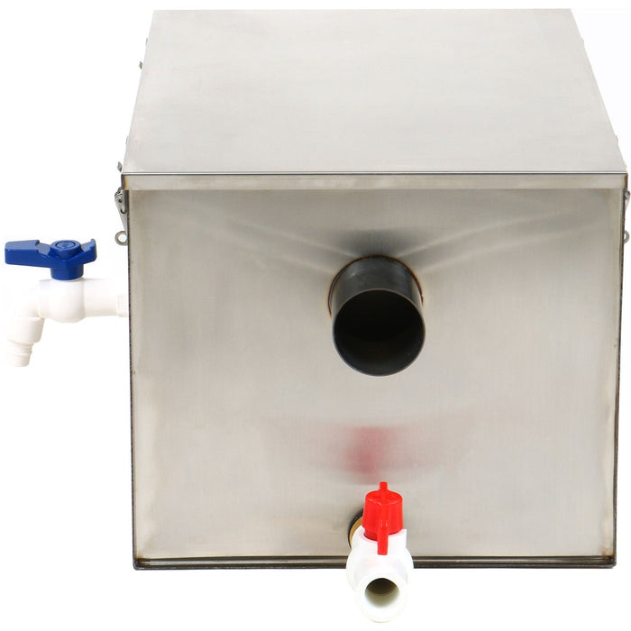 Grease trap Fat separator Stainless steel 37 litres |  GTB37L Makfry
