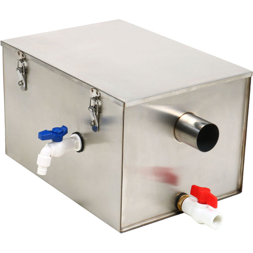 Grease trap Fat separator Stainless steel 16 litres |  GTB16L Makfry