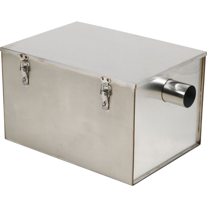 Grease trap Fat separator Stainless steel 65 litres/min |  GTB65L Makfry