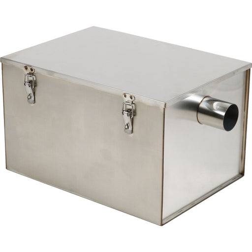 Grease trap Fat separator Stainless steel 16 litres |  GTB16L Makfry
