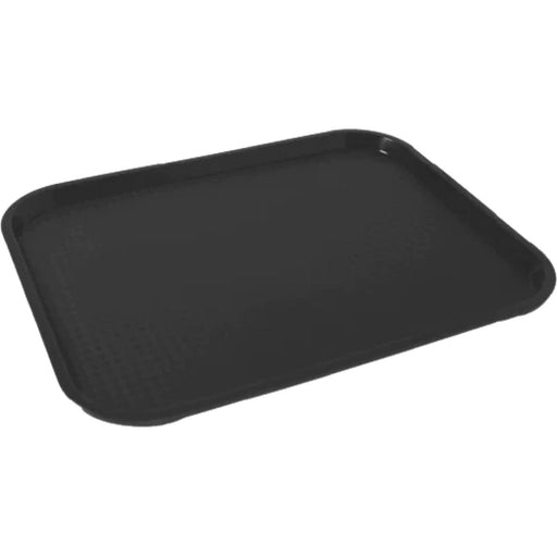 Serving Tray Polypropylene Rectangular 430x360mm Black |  GTPP3643BLACK Makfry