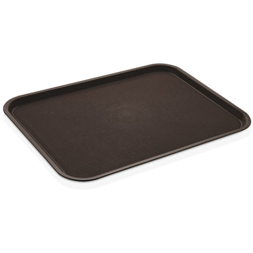 Serving Tray Polypropylene Rectangular 430x360mm Brown |  GTPP3643BROWN Makfry