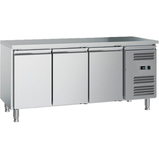 Commercial Refrigerated Counter 3 Doors 1600x700x650mm | Gxx612 Makfry