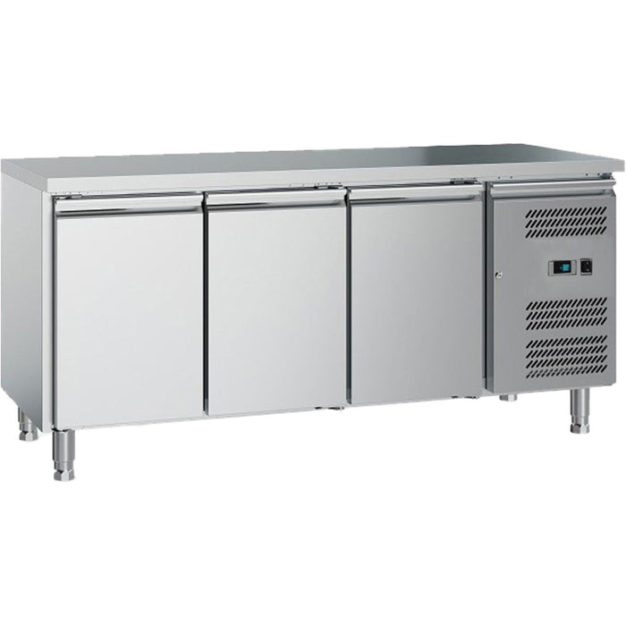 Commercial Refrigerated Counter 3 Doors 1600x700x650mm | Gxx612 Makfry