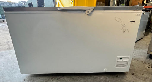 Gram CF 53 SG UK Stainless Steel Lid Chest Freezer 527 Litres-Refurbished Canmac Refurbished