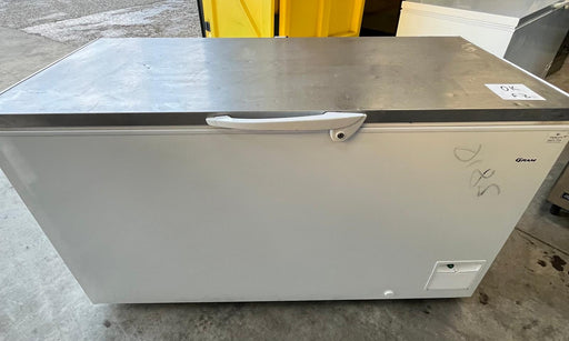 Gram CF 53 SG UK Stainless Steel Lid Chest Freezer 527 Litres-Refurbished Canmac Refurbished