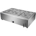 Commercial Electric Bain Marie 6x Gn1/2 3000 W Countertop 1080x750x275mm | Hb1080 Makfry