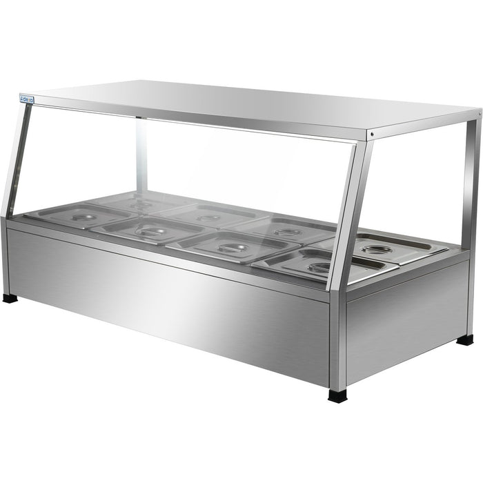 Display Bain Marie Counterop 8xGN1/2 |  HBM212