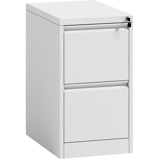 Professional Filing Cabinet 2 drawer 460x600x716mm White |  HDKF02 Makfry