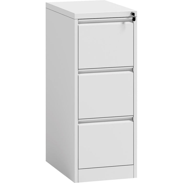Professional Filing Cabinet 3 drawer 460x600x1015mm White |  HDKF03 Makfry
