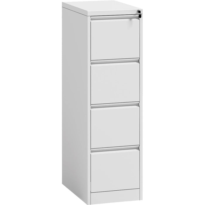 Professional Filing Cabinet 4 drawer 460x600x1315mm White |  HDKF04 Makfry