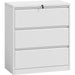 Professional Filing Cabinet 3 drawer 900x460x1015mm White |  HDKL03 Makfry