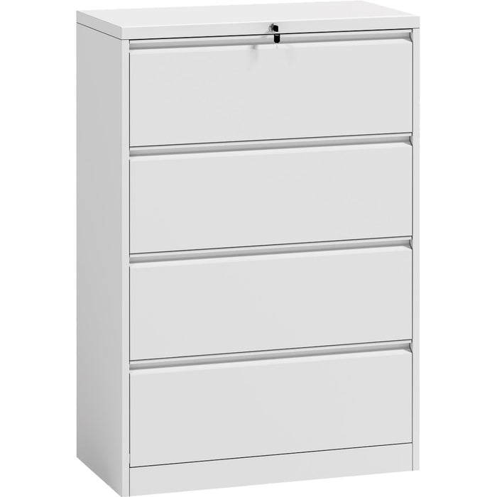 Professional Filing Cabinet 4 drawer 900x460x1315mm White |  HDKL04