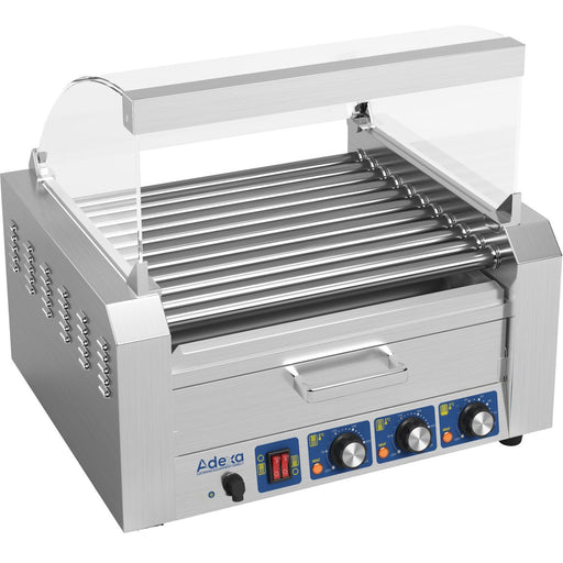Commercial Hot Dog Roller Grill 11 Rollers | Hdra11 Makfry