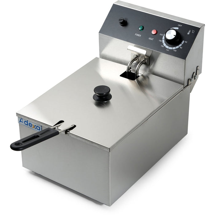 Commercial Fryer Single Electric 6 litre 2.5kW Countertop |  HEF81