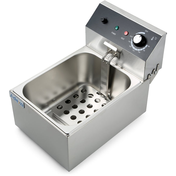 Commercial Fryer Single Electric 6 litre 2.5kW Countertop |  HEF81