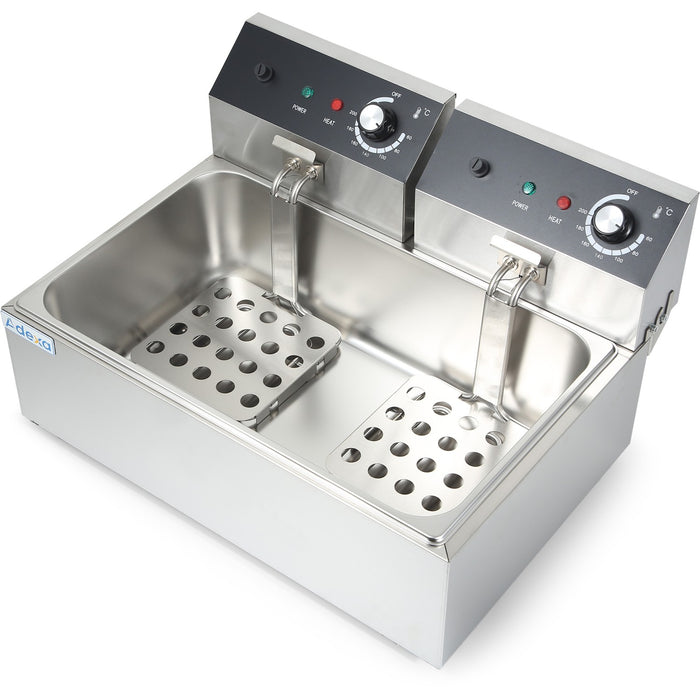 Commercial Fryer Single Electric 12 litre 5kW Countertop |  HEF83A