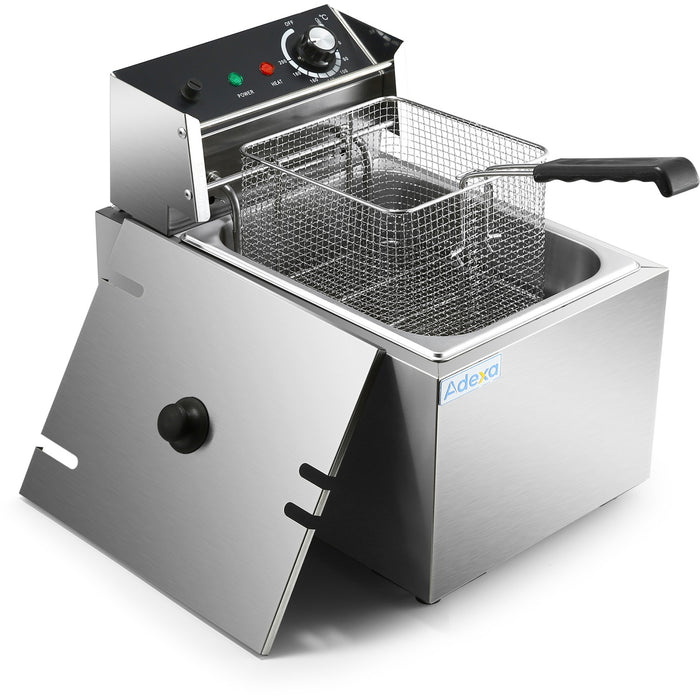 Commercial Fryer Single Electric 10 litre 2.8kW Countertop |  HEF88