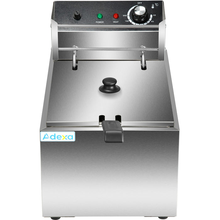 Commercial Fryer Single Electric 10 litre 2.8kW Countertop |  HEF88