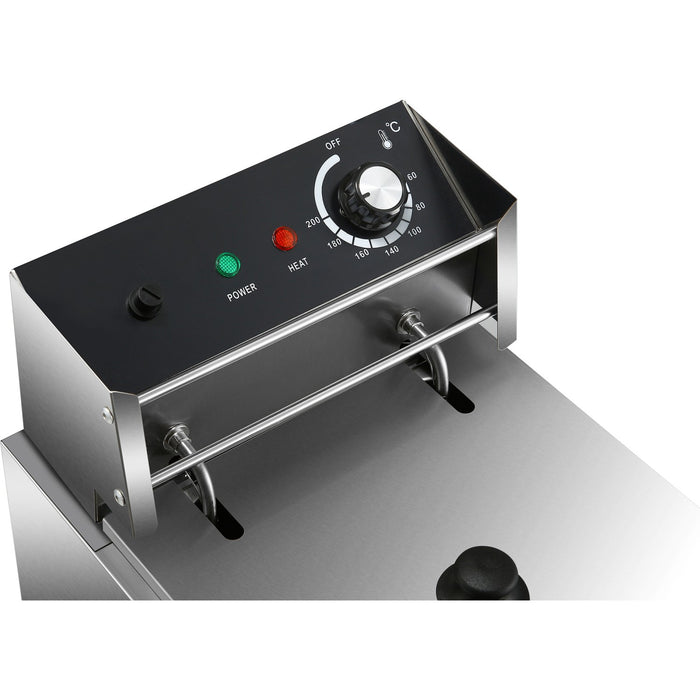 Commercial Fryer Single Electric 10 litre 2.8kW Countertop |  HEF88