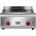 Commercial Electric Griddle Smooth Top 2 Zones 5k W Countertop | Heg606 Makfry