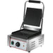Heavy Duty Panini Contact grill Ribbed 1.8kW |  HEG811 Makfry