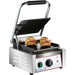 Heavy Duty Panini Contact grill Ribbed/Smooth 1.8kW |  HEG811A Makfry