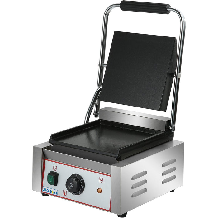 Heavy Duty Panini Contact grill Smooth 1.8kW |  HEG811B Makfry