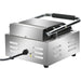 Heavy Duty Panini Contact grill Smooth 1.8kW |  HEG811B Makfry