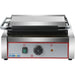 B GRADE Heavy Duty XL Panini Contact grill Ribbed 2.2kW |  HEG811E B GRADE Makfry