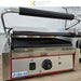 Heavy Duty XL Panini Contact grill Ribbed 2.2kW |  HEG811E Makfry