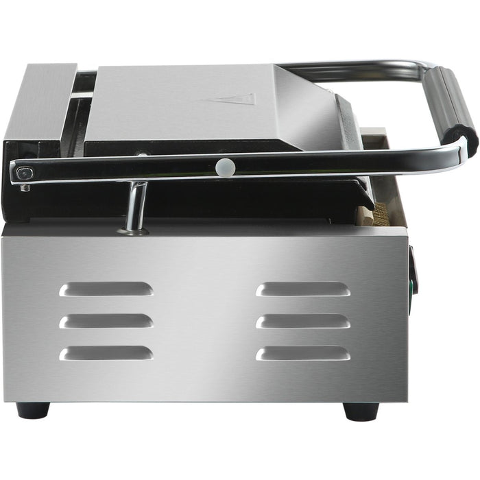 Heavy Duty XL Panini Contact grill Ribbed 2.2kW |  HEG811E Makfry