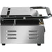 B GRADE Heavy Duty XL Panini Contact grill Ribbed 2.2kW |  HEG811E B GRADE Makfry