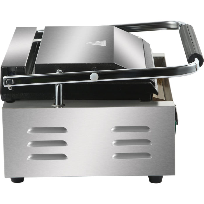 Heavy Duty Large Panini Contact grill Ribbed/Smooth 2.2kW |  HEG811EA Makfry