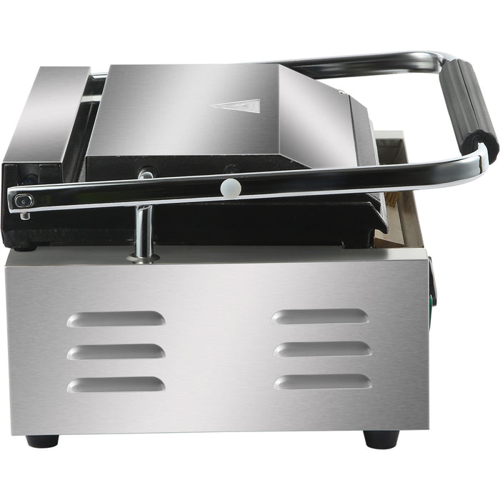 B GRADE Heavy Duty Large Panini Contact grill Ribbed/Smooth 2.2kW |  HEG811EA B GRADE Makfry