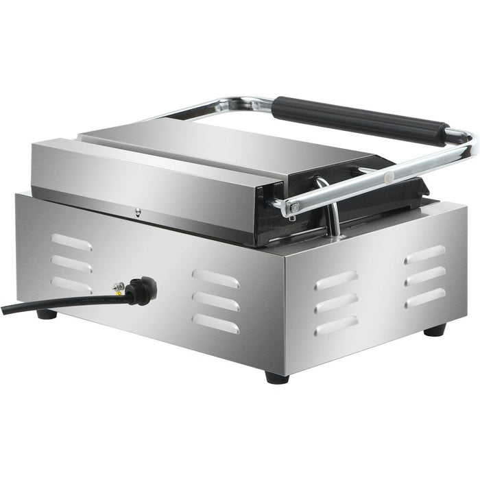 Heavy Duty Large Panini Contact grill Ribbed/Smooth 2.2kW |  HEG811EA Makfry