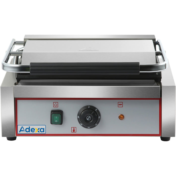 Heavy Duty Large Panini Contact grill Smooth 2.2kW |  HEG811EB