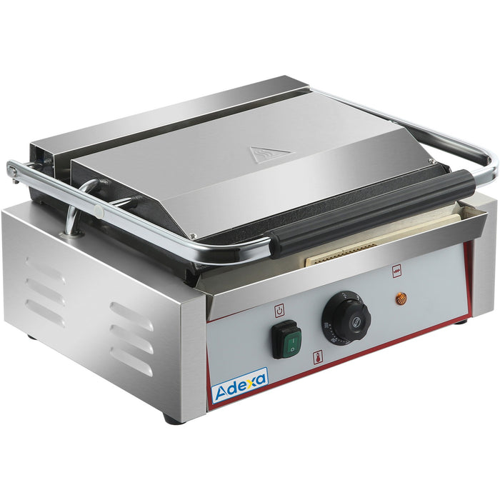 Heavy Duty Large Panini Contact grill Smooth 2.2kW |  HEG811EB