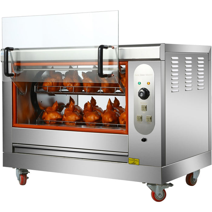 Professional Chicken Rotisserie Oven Electric 4 baskets 12-16 chickens |  HEJ268