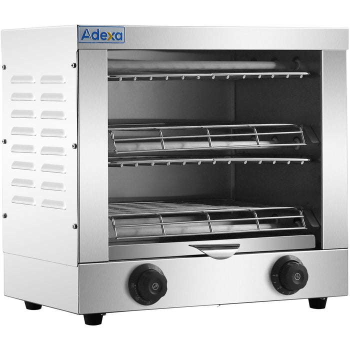 Commercial Double Toaster/Salamander 3150 W | Hes360 B Makfry