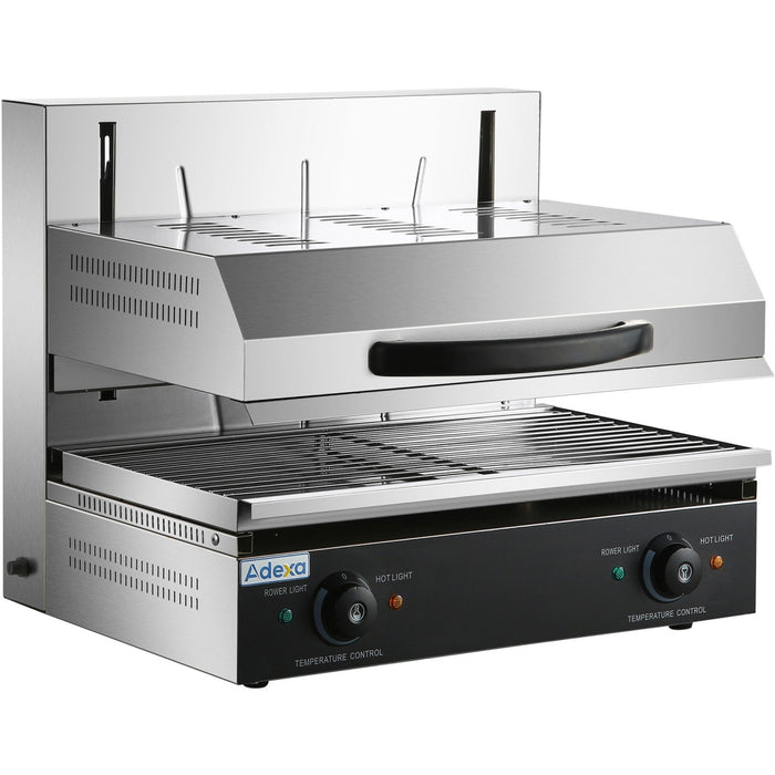 Commercial Lift Salamander Grill 4k W 584x314mm Adjustable Height | Hes600 Makfry