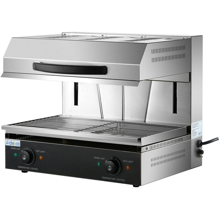 Commercial Lift Salamander Grill 4k W 584x314mm Adjustable Height | Hes600 Makfry