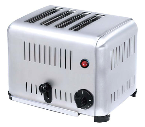 Infernus Commercial Stainless Steel Toaster – 4 Slice