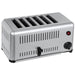 Commercial Slot Toaster 6 slices |  HET6 Makfry