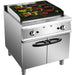 Professional Gas Lava Rock Grill With Cabinet Base 14.4k W 700mm Depth | Hgl707 Makfry
