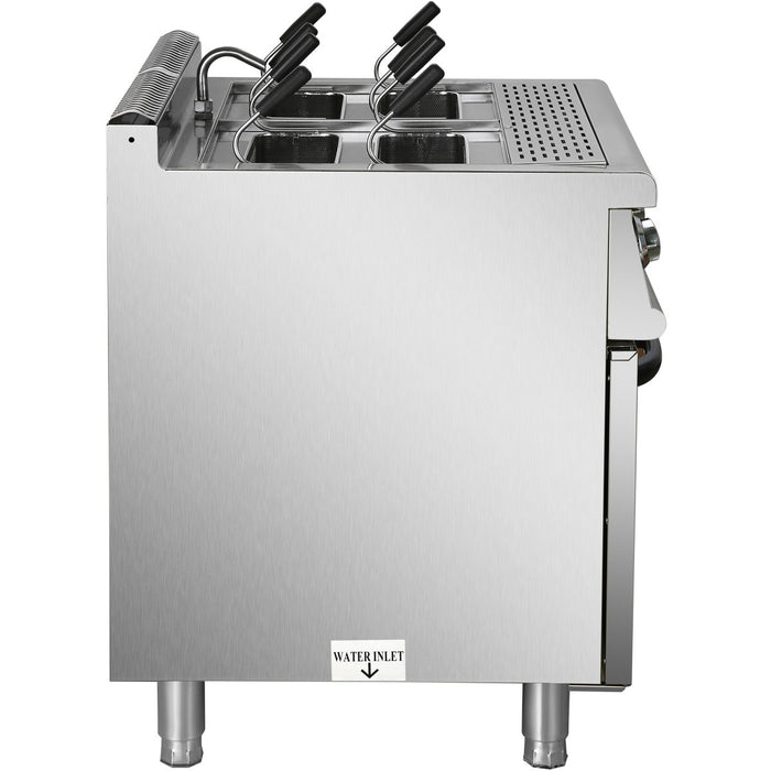 Professional Pasta cooker 30 Litres Gas 22kW Floor standing with Cabinet Base 700mm depth |  HGN715