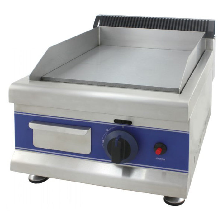 Commercial Gas Griddle Smooth 1 zone 3kW Table top |  HGT350