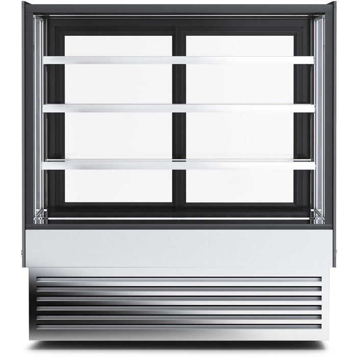Display Merchandiser Fridge 760 litres with 3 shelves Black & Stainless steel |  HL1800B3